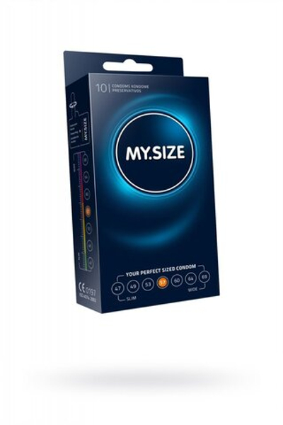 Презервативы MY.SIZE № 10 размер 57 ширина 5,7 см