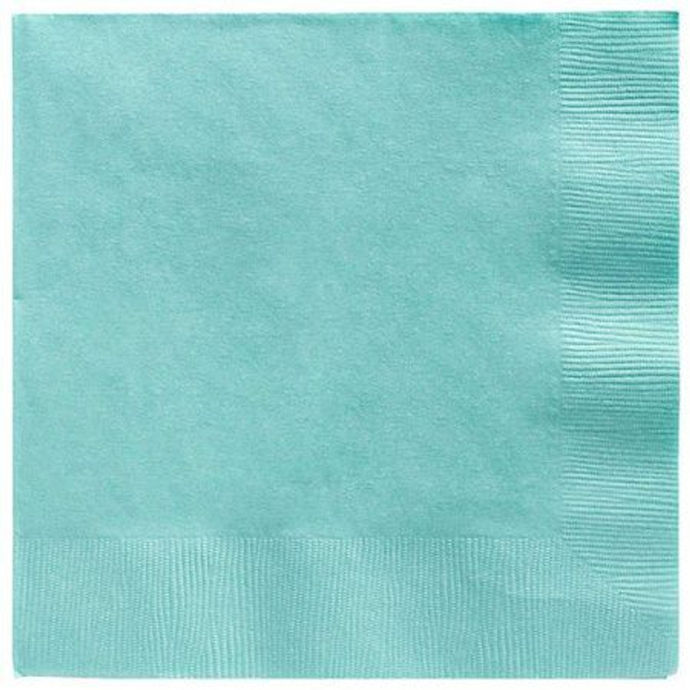 Салфетки Robin's Egg Blue 33см 16шт.