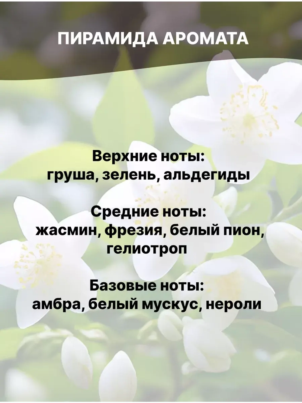Отдушка Жасмин весенний нежный 50 гр