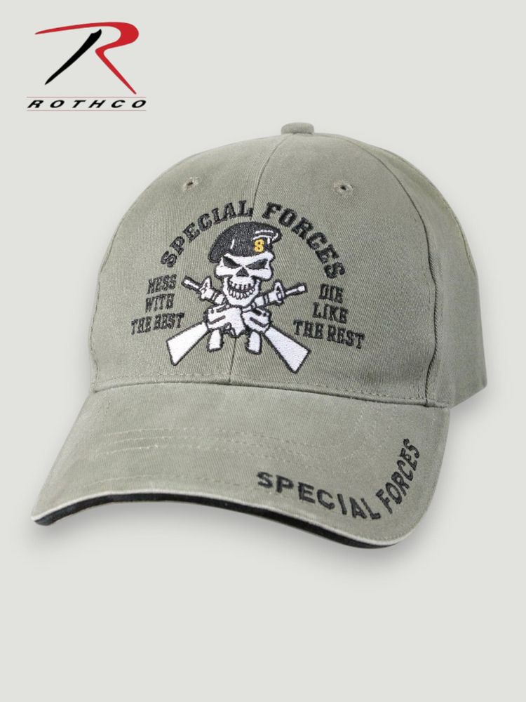 Кепка Special Forces Rothco (оливковая)