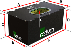 Radium Engineering Бак топливный Fuel Cell 14 gal. (53 литра) FIA 20-0614