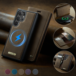 Чехол-кошелек CaseMe 2 in 1 MagSafe Samsung Galaxy S24 Ultra