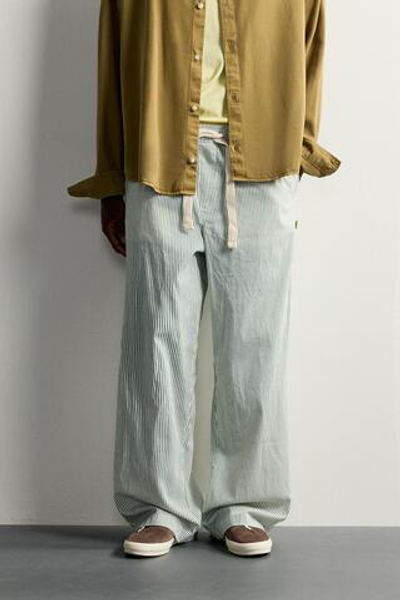БРЮКИ BAGGY FIT В ПОЛОСКУ — ZARA · 5862/310