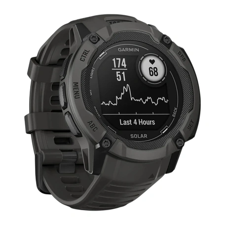 Смарт-часы Garmin Instinct 2X 50mm Solar Graphite