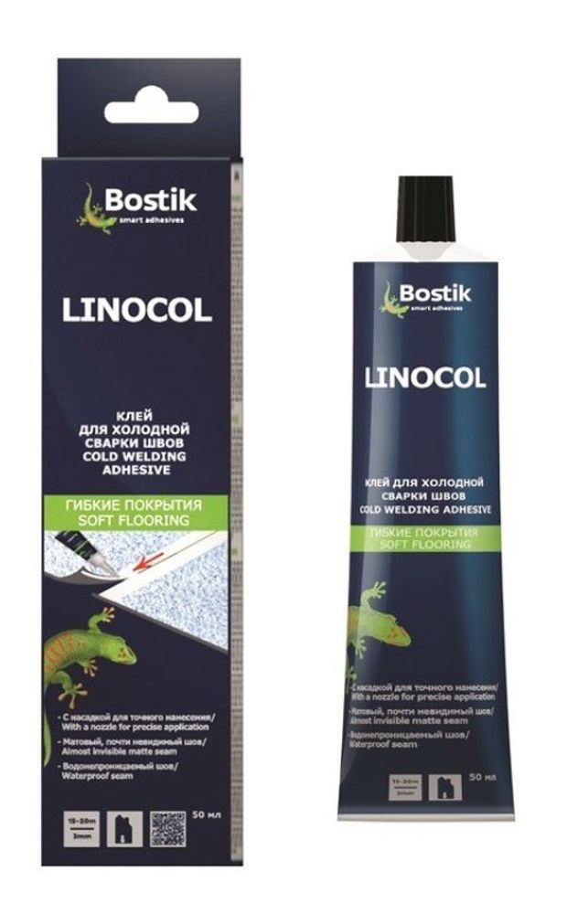 Клей холодная сварка Линоколь BOSTIK 50мл Клей холодная сварка Линоколь BOSTIK 50мл