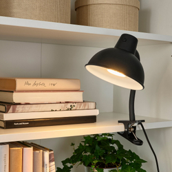 IKEA SKURUP  (ИКЕА СКУРУП)  -  Светильник на клипсе - черный