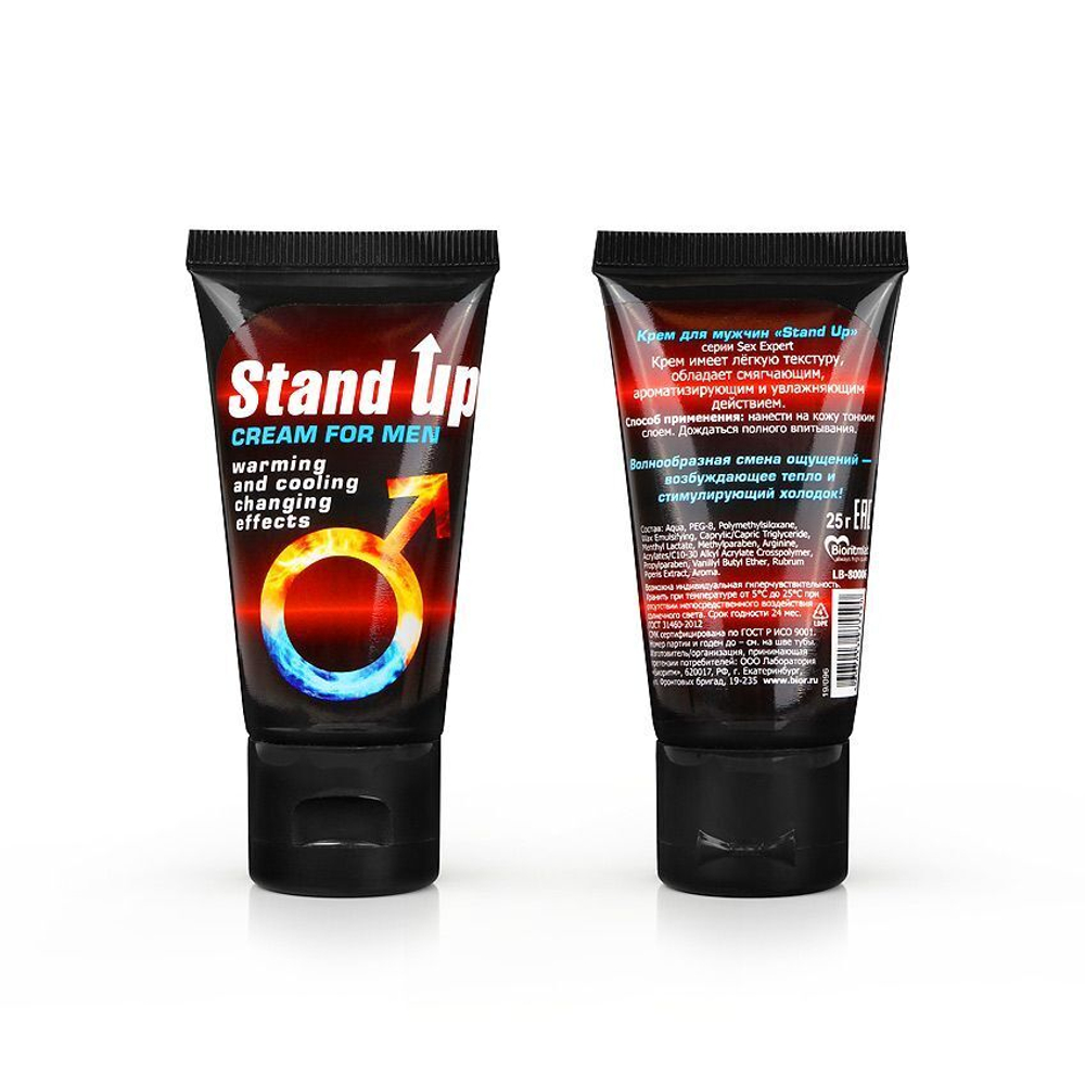 Возбуждающий крем для мужчин Stand Up - 25 гр