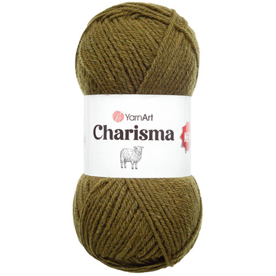 Пряжа YarnArt (ЯрнАрт) Charisma / уп.5 мот. по 100 г, 200м, 530 болотный