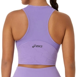 Женский топ теннисный Asics Match Crop Night Energy - faded plum