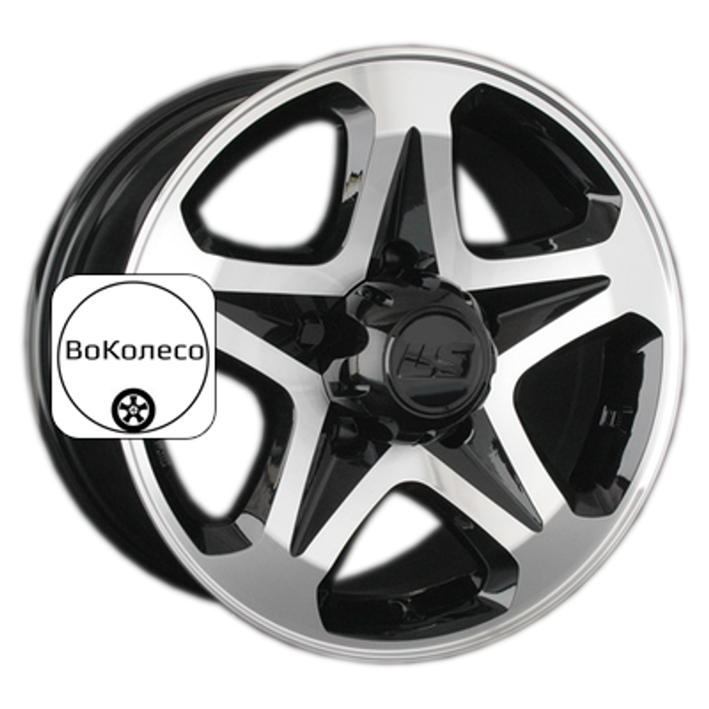 7x16/5x139,7 ET5 D108,5 774 BKF (конус, Колпак+лого) LS