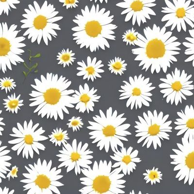 Flowers Pattern #36 Daisies