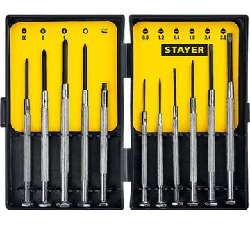 Набор отверток STAYER для особоточных работ 11 пр 2560-Н11