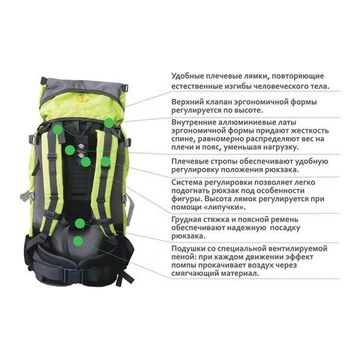 Рюкзак Helios Travel 100 Grey (TB084-100L)
