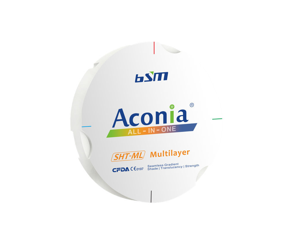 Стоматологические диски из диоксида циркония Aconia, SHT ML