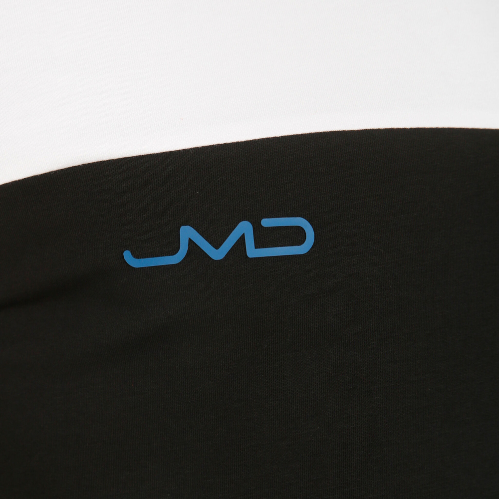 Мужское теннисное поло Drop Shot Anacor JMD T-Shirt Men - Black, White