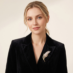 Брошь Fiore Luna Ветвь золотая FBB02271-01 G