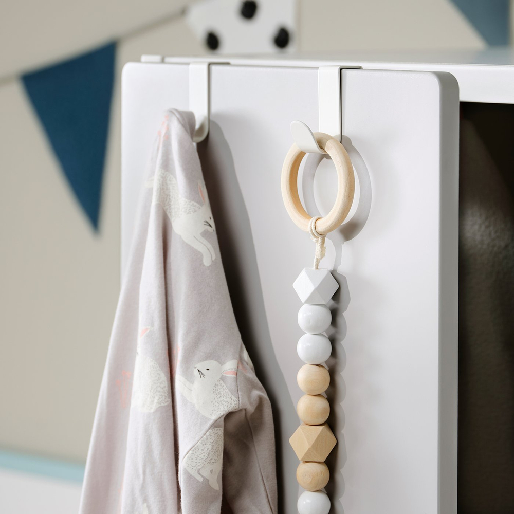 IKEA LÄTTHET  (ИКЕА ЛЭТТХЕТ)  -  Крючок с зажимом - белый