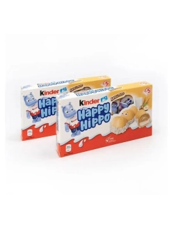Печенье Kinder Happy Hippo Hazelnut/ Хеппи Хиппо лесной орех