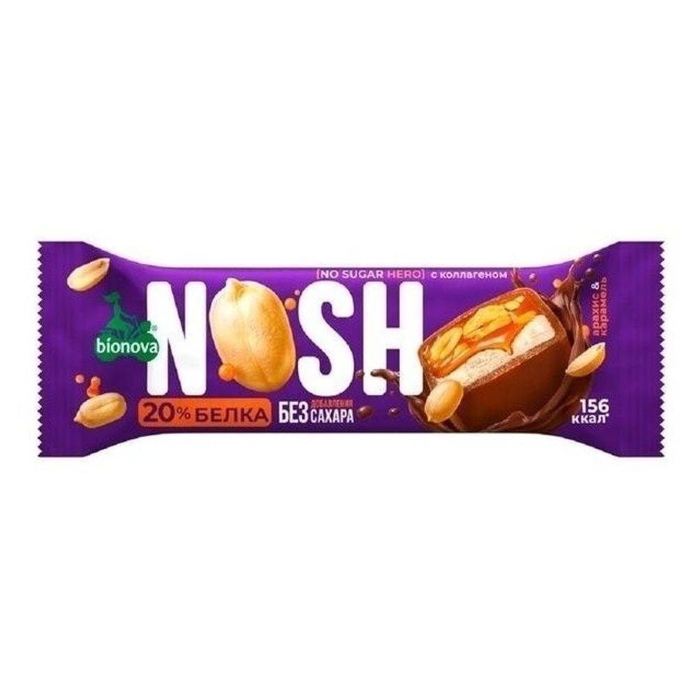 Батончик Bionova NOSH глазированный 40 гр