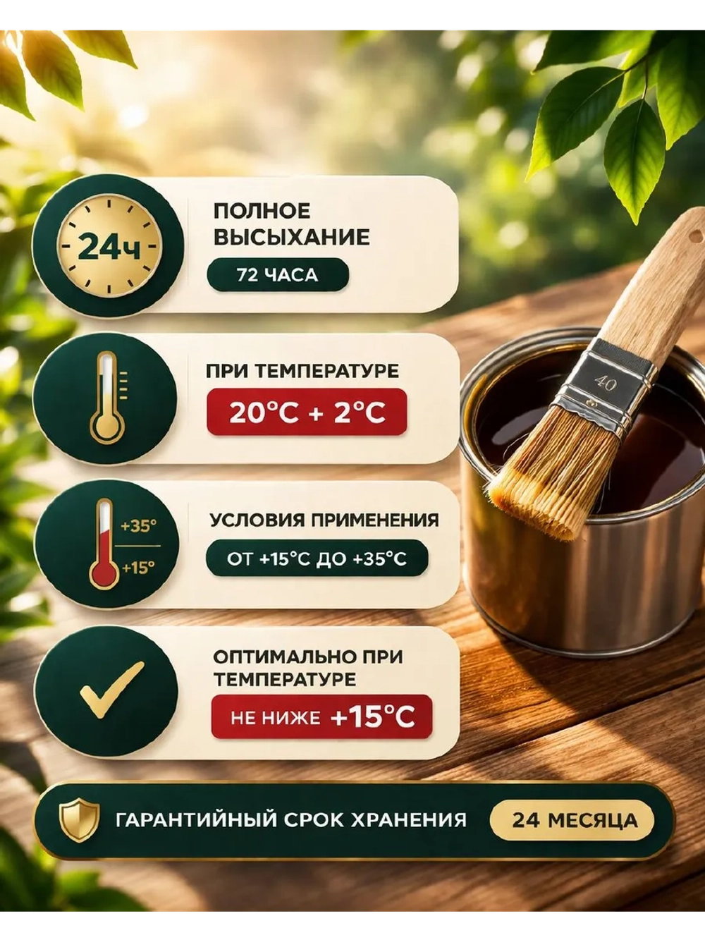ОЛИФА натуральная, для дерева 10л.