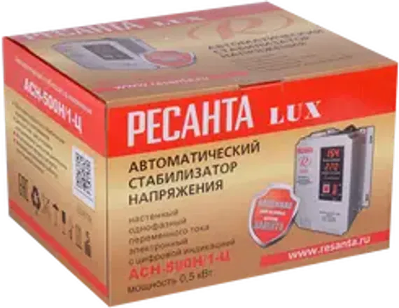 Стабилизатор напряжения Ресанта АСН-1500Н/1-Ц LUX