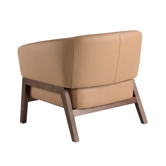 Кресло Angel Cerda 5189 из коричневой кожи