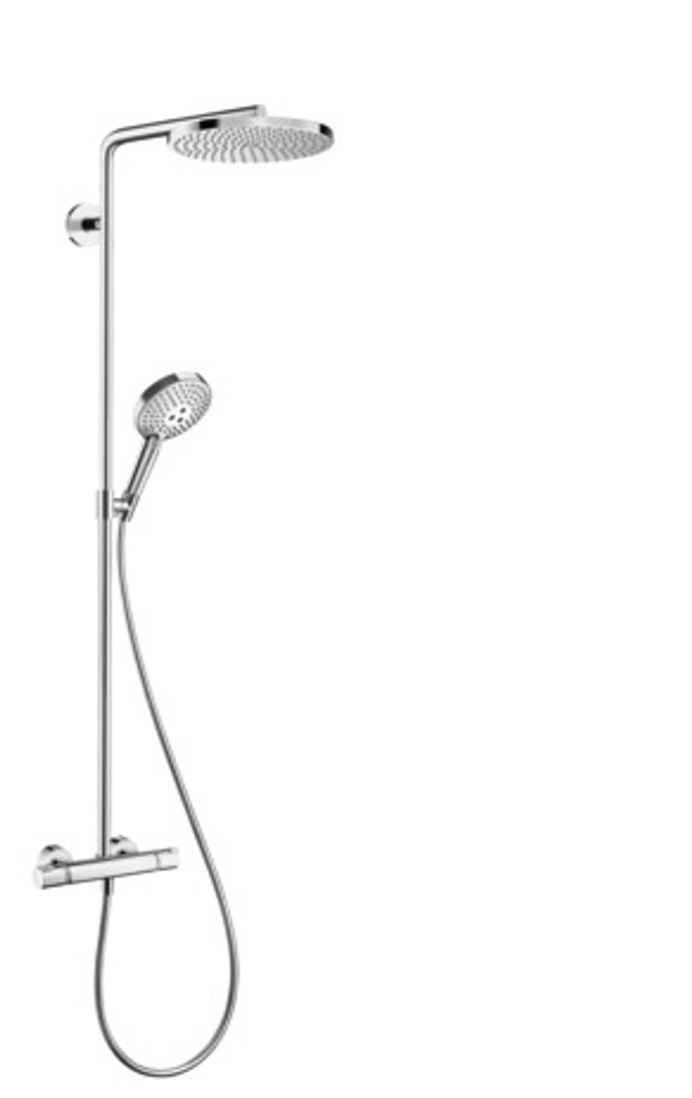 Душевая система Hansgrohe Raindance Select S 240 1jet PowderRain с ом 27633000
