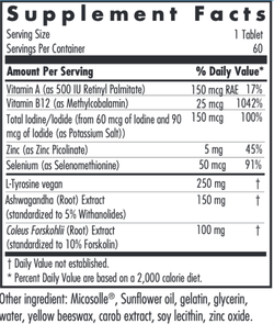 Thyroid Nutrition With Iodoral® 60 таблеток Allergy Research Group