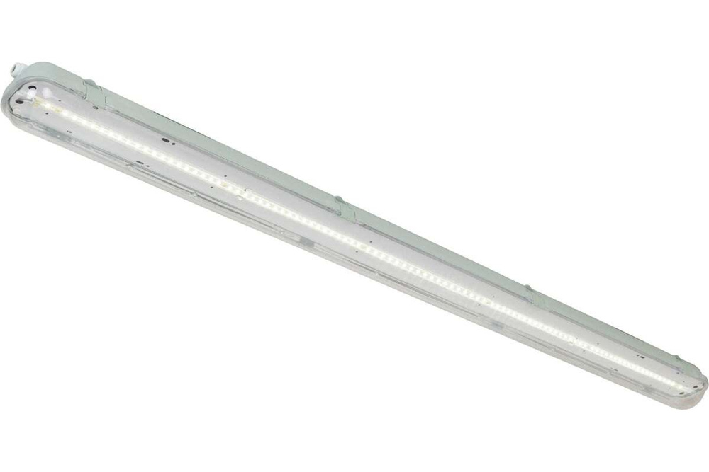 Cветильник LED ДСП Айсберг VS1411 линейный 58W-7250Lm 6000К Прозрачный IP65 с БАП 1ч vs1411-58-tr-6k-li1h