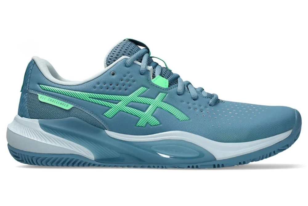 Мужские кросовки для Padel Asics Gel-Challenger 15 Padel - saba blue/vital green