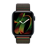 Умные часы Apple Watch SE 3 (2025) GPS, 44mm, Midnight Aluminium Case with Black Unity Sport Loop