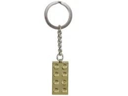 Брелок LEGO Minifigures 850808 Кубик из золота 2х4