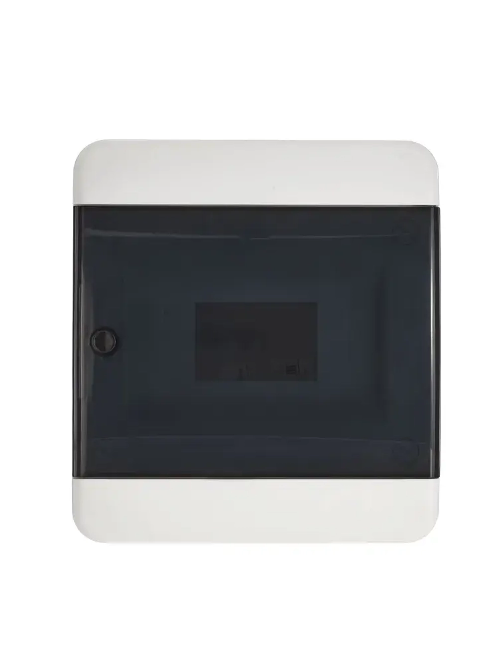 Корпус пластиковый ЩРВ-П-8 IP41 черная прозрачная дверь TEKFOR IEK