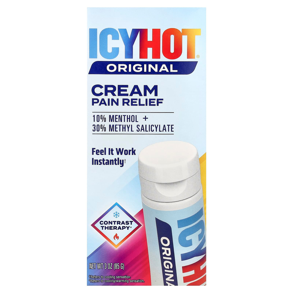 Icy Hot, обезболивающий крем, оригинальный, 85 г (3 унции)