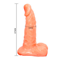 Женский страпон 15,7см на трусиках с заклепками Baile Ultra Passionate Harness Strap On BW-022023