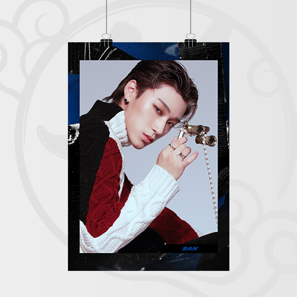 Постер А4 - ATEEZ - TREASURE EPILOGUE: ACTION TO ANSWER