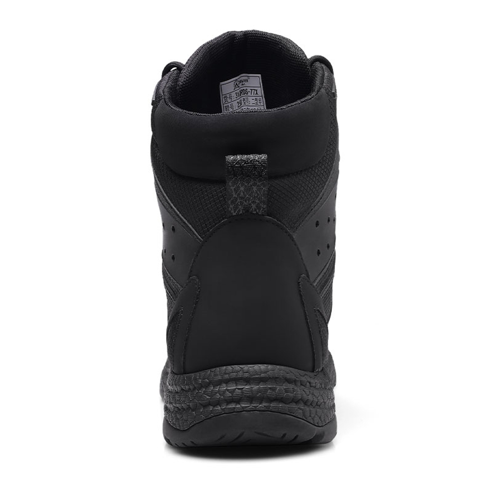 QIANGREN Combat Boots Men"s Black