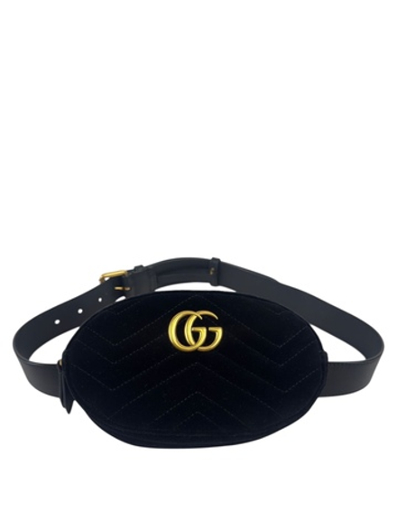 Сумка Gucci GG Marmont Belt Bag Matelasse Velvet
