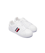 Кожаные кроссовки Tommy Hilfiger - белый(FW0FW08001)