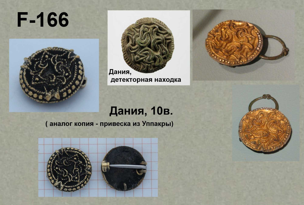 Фибула. Лунд 10 в. (круглая)