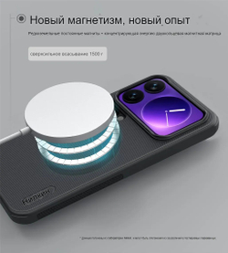 Чехол Nillkin Super Frosted Shield Pro Magnetic для Xiaomi 17 Pro Max