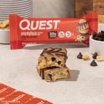 Quest Nutrition, Перегрев, протеиновый батончик, ореховый вкус, 12 батончиков по 62 г (2,19 унции)