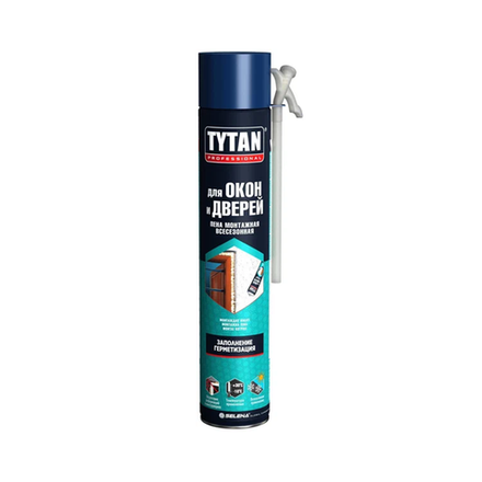 TYTAN Professional Для Окон и Дверей Пена бытовая МОНТАЖНАЯ всесезонная 750 мл
