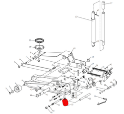 Колесо заднее V3, V3LP, V3.5 (Rear wheel pos.36, pos.26, pos.35)