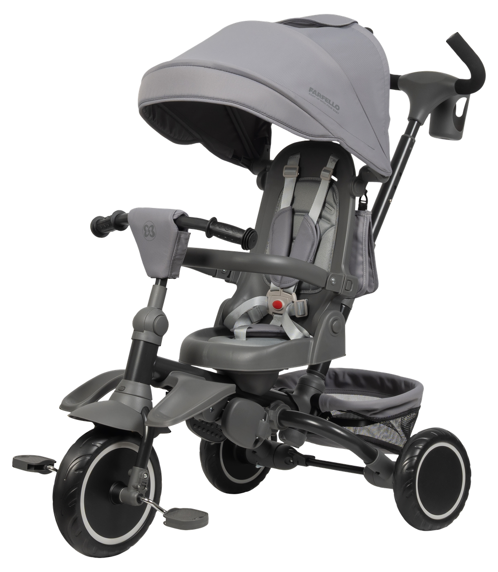 Детский трехколесный велосипед Farfello 9500 (Серый 9500)