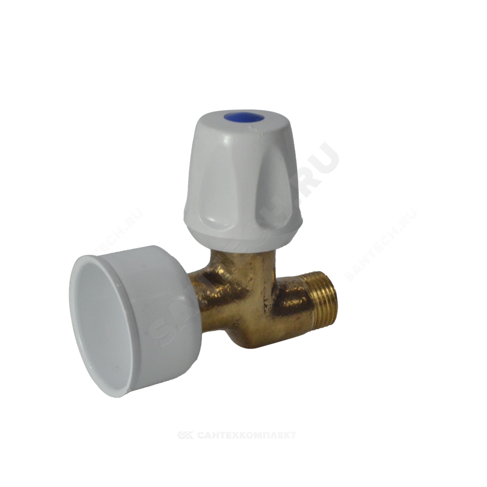 Кран для писсуара латунь 1/2" резиновый затвор