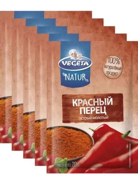 Красный перец острый молотый 20 г х 5 шт