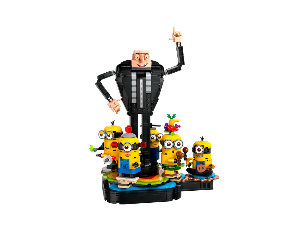 Конструктор Лего Миньоны Грю и миньоны | LEGO Minions Gru and Minions 75582 - набор 839 деталей (9+)