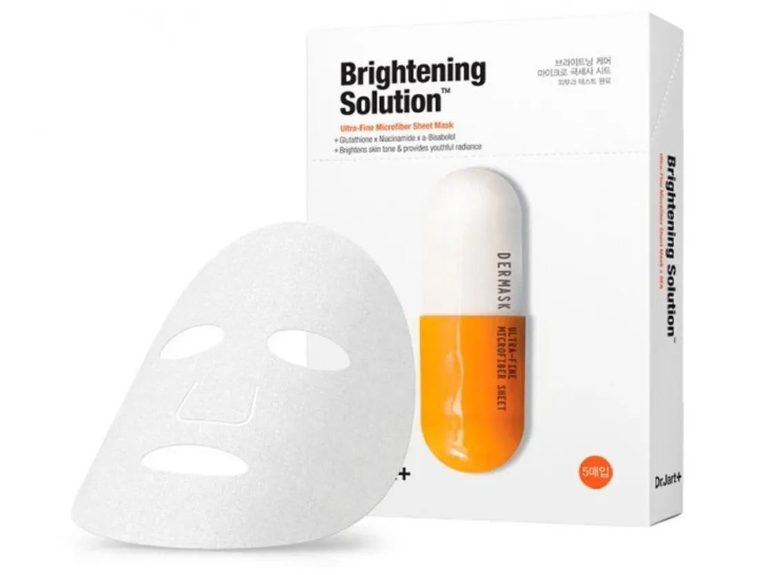 Осветляющая маска с глутатионом Dr.Jart+ Brightening Solution 1шт