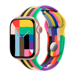Умные часы Apple Watch Series 11 GPS, 42mm, Rose Gold Aluminium Case with Pride Edition Sport Band, M/L